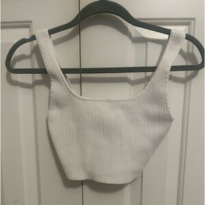 Aritzia sculpt knit tank top